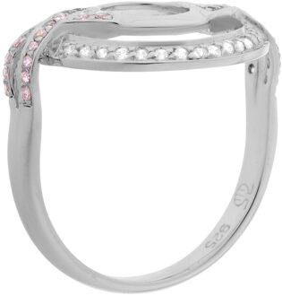 Dames 925 Sterling Zilveren Ring - Zilver ZR-7095