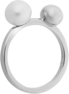 Dames 925 Sterling Zilveren Ring - Zilver zr-7373 - N