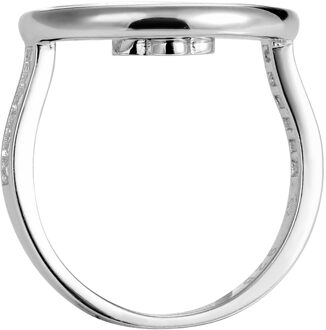Dames 925 Sterling Zilveren Ring - Zilver ZR-7444 - N