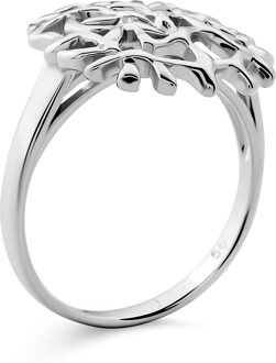 Dames 925 Sterling Zilveren Ring - Zilver ZR-7502 - Q