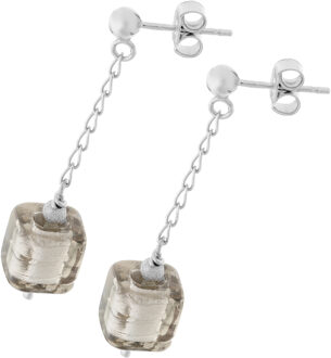 Dames 925 Sterling Zilveren Set: Armband + Oorbellen - Zilver SET-5558