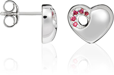 Dames 925 Sterling Zilveren Stud Oorbellen - Zilver ZO-5020