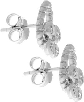 Dames 925 Sterling Zilveren Stud Oorbellen - Zilver ZO-6020