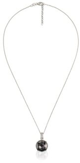 Dames 925 Zilveren Ketting met Hanger - Zilver ZH-4572 - One Size