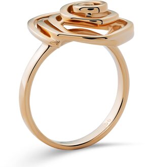 Dames 925 Zilveren Ring - Goud ZR-7500/G - K