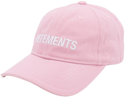 Dames Accessoires Hoeden Petten Roze Aw23 Vetements , Pink , Dames - ONE Size