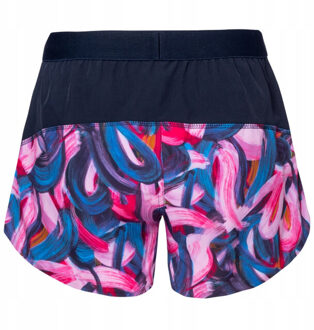 Dames alparo geborsteld korte broek Veelkleurig - XL