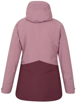 Dames Alpine Waterdichte Gevoerde Skijack (Duister Paars) - maat