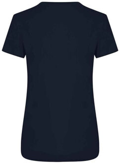 Dames ambaro gerecycled slank t-shirt Zwart - M