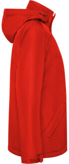 Dames amerika gewatteerde parka Rood - S