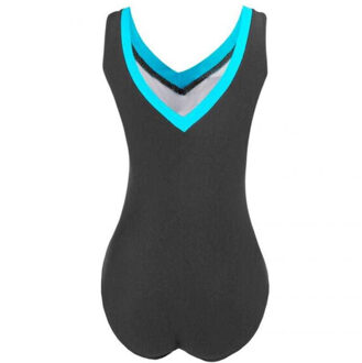 Dames angie eendelig zwempak Grijs - 34