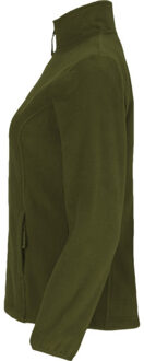 Dames artic full zip fleecejack Groen - L