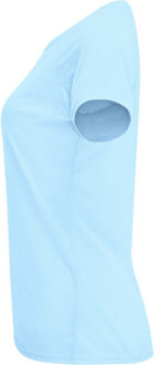Dames bahrein sport t-shirt met korte mouwen Blauw - L