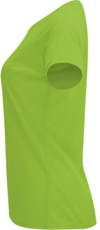 Dames bahrein sport t-shirt met korte mouwen - maat L Groen