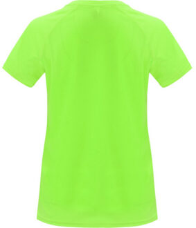 Dames bahrein sport t-shirt met korte mouwen - maat L Groen