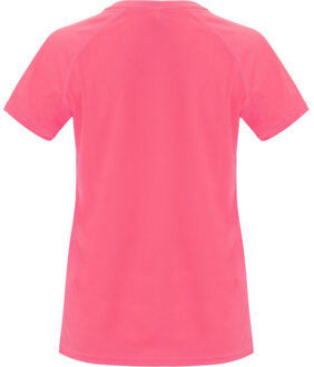 Dames bahrein sport t-shirt met korte mouwen - maat L Roze