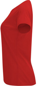 Dames bahrein sport t-shirt met korte mouwen Rood