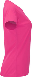 Dames bahrein sport t-shirt met korte mouwen Roze