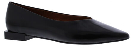 Dames ballerina | dames | maat: | leer - maat 41 Zwart