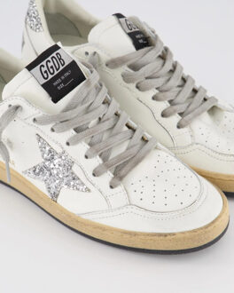Dames ballstar sneaker /glitter Wit - 38