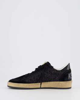 Dames ballstar sneaker /glitter Zwart - 39