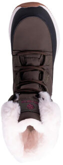 Dames berra waterdichte halfhoge sneeuwla Bruin/groen - 39,5