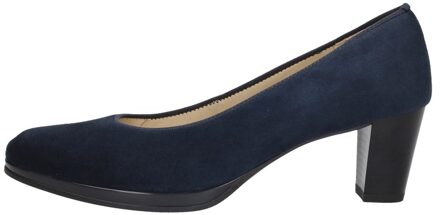 Dames -  blauw donker - pumps - maat 39