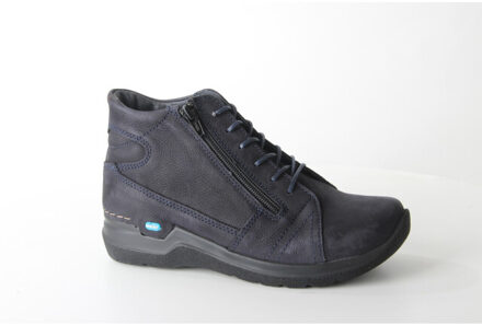Dames - blauw donker - sneaker - sportief - maat 37
