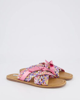 Dames braided slipper Roze - 38
