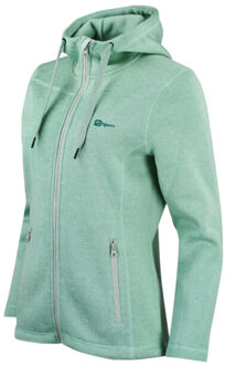 Dames cabianca jas met capuchon - maat M Groen