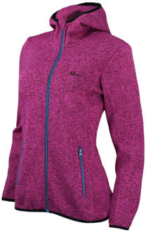 Dames cabianca jas met capuchon Paars - XS