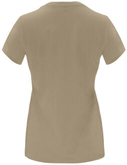 Dames capri t-shirt Beige - XXL