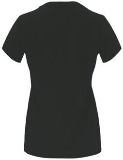 Dames capri t-shirt - maat L Zwart