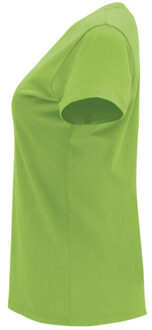 Dames capri t-shirt - maat S Groen