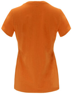 Dames capri t-shirt - maat XXXL Oranje