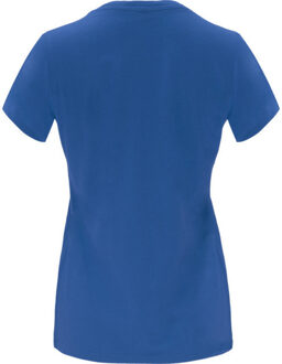 Dames capri t-shirt met korte mouwen Blauw