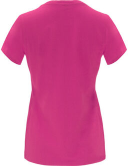 Dames capri t-shirt met korte mouwen - maat M Roze