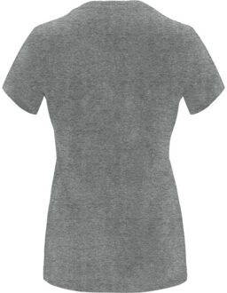 Dames capri t-shirt met korte mouwen - maat XXXL Grijs
