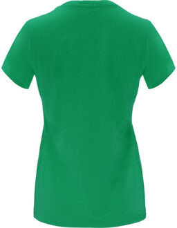 Dames capri t-shirt met korte mouwen - maat XXXL Groen