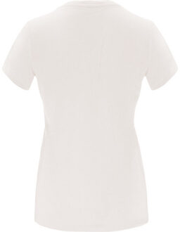 Dames capri t-shirt met korte mouwen Taupe - XXXL