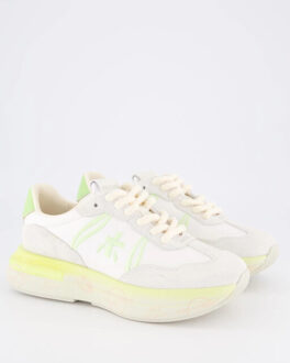 Dames cassie sneaker /lime Wit - 40