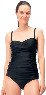 Dames catrina tankini top - maat L Zwart
