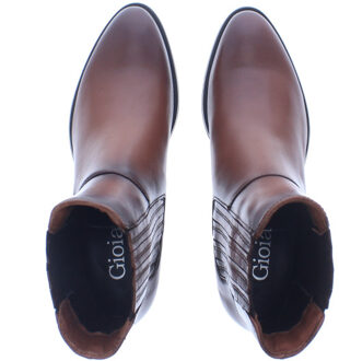 Dames chelsea leer Bruin - 41