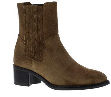 Dames chelsea leer | dames | maat: | leer - maat 37 Beige