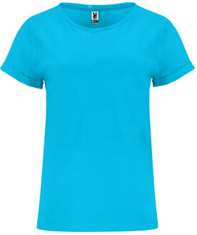 Dames cies t-shirt - maat S Blauw