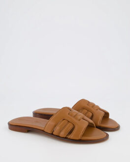 Dames city chic slipper Bruin - 38