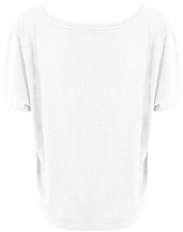 Dames daintree ecoviscose oversized t-shirt Wit - M