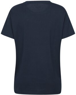 Dames/Dames Ademend Los Fit T-shirt (Marine) Navy - EU 46 / UK 18