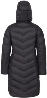 Dames/Dames Alexa gewatteerde jas (Zwart)