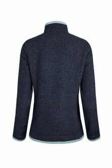Dames/Dames Ariana Grid Eco Friendly Full Zip Fleecejack (Rijke marine) Navy